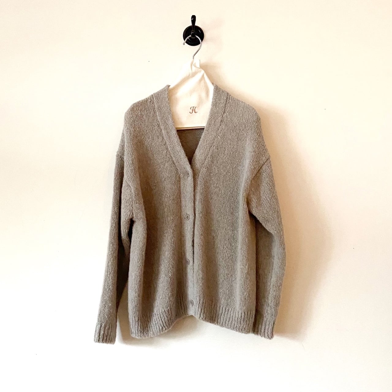 evam eva アルパカリリーカーディガン alpaca lily cardigan