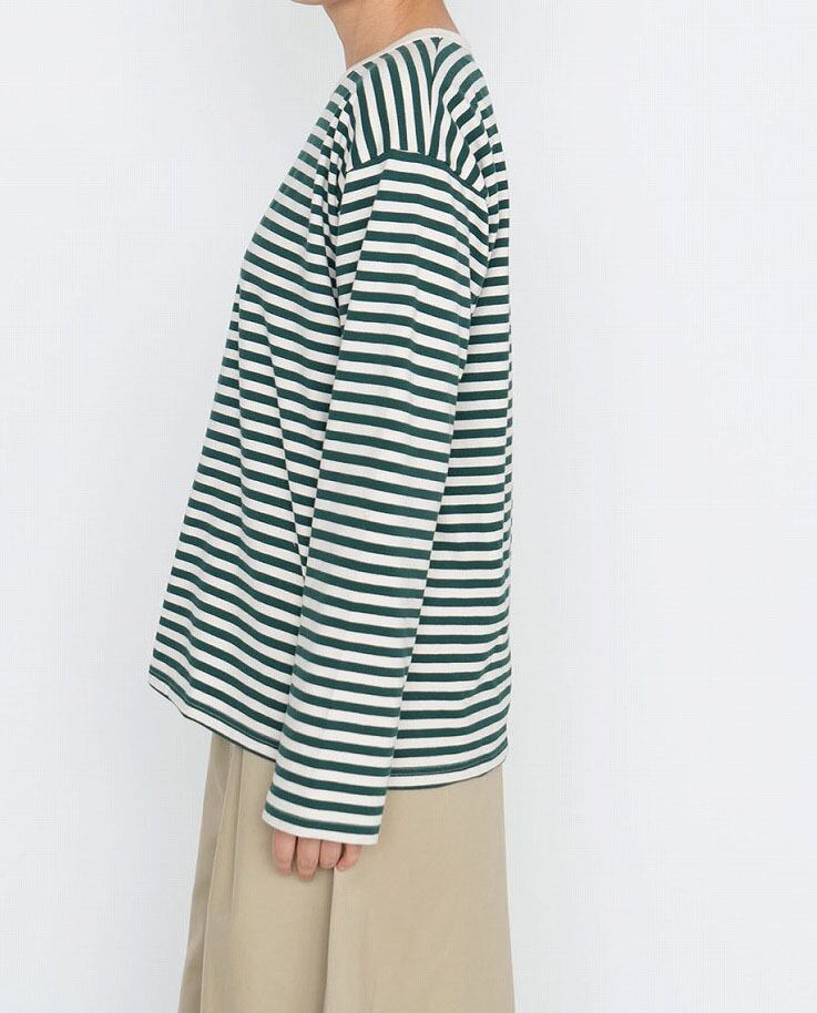 nanamica / COOLMAX Stripe Jersey L/S Tee | REMIX-men nanamica / COOLMAX Stripe Jersey L/S Tee | REMIX-men