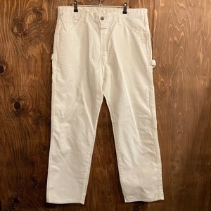 Dickies ディッキーズ ホワイト ペインターパンツ ワークパンツ リアルワーク ペイント ヴィンテージ アメカジ バイカー 36×30 00s L