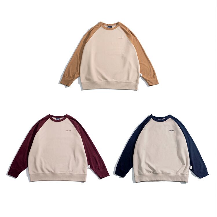 ★CORN KERNEL RAGLAN SLEEVE SWEATSHIRT　　　A0435