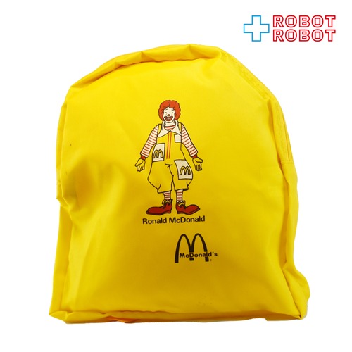 マクドナルド ロナルド リュックサック 黄色