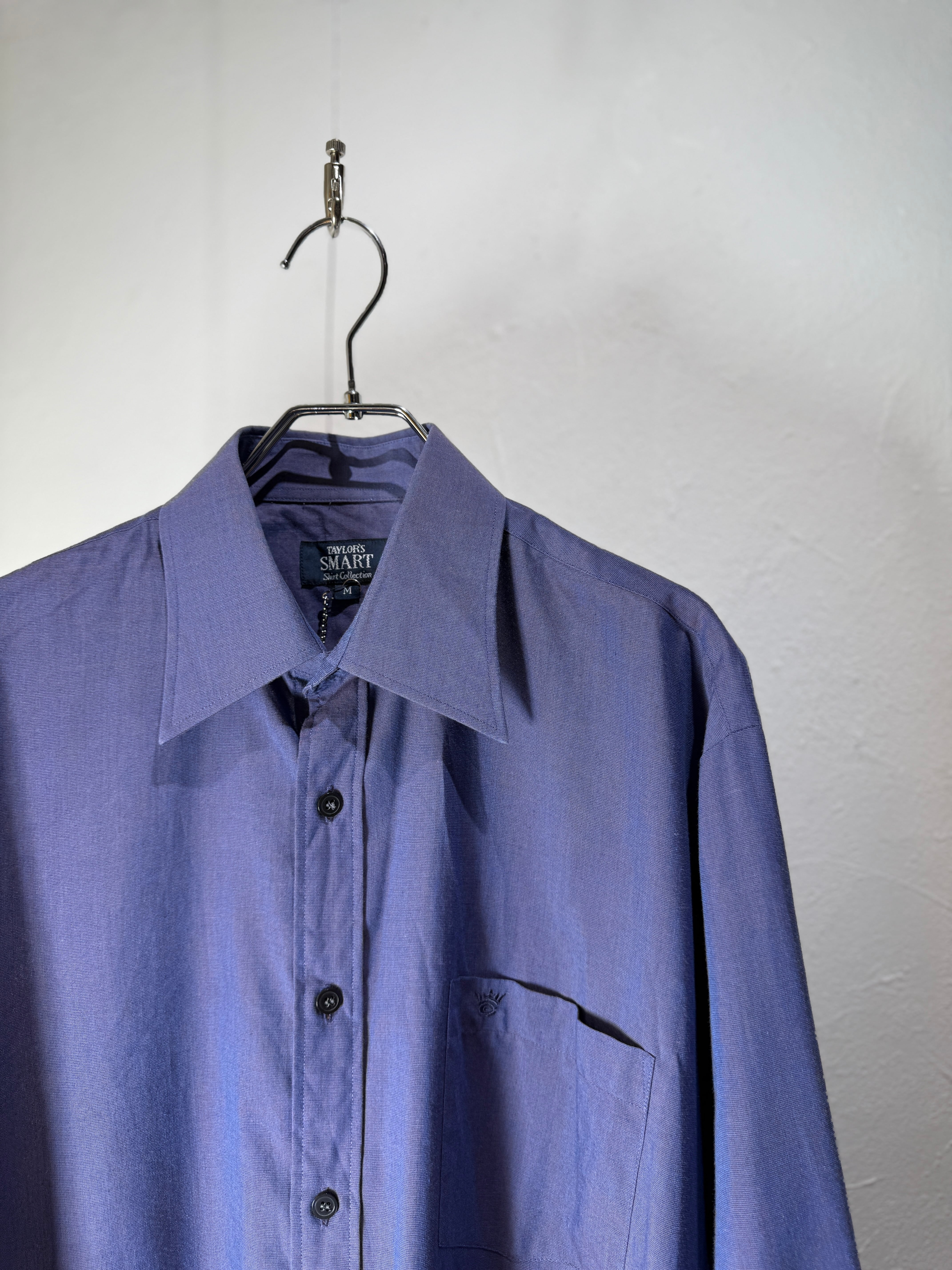 EUR iridescent purple fine weave shirt