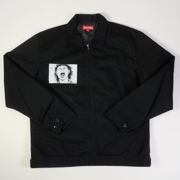 17AW Supreme Akira Work Jacket 黒Ｌサイズ