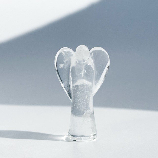 クリアクォーツ  ミディアムエンジェル 31◇Clear Quartz Angel◇天然石・鉱物・パワーストーン