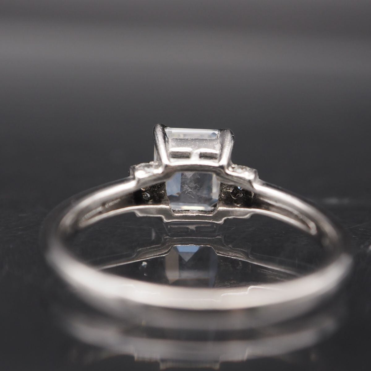 リング 指輪 シルバー J317 ダイヤモンド風 リング デザイン シルバー 指輪 17号