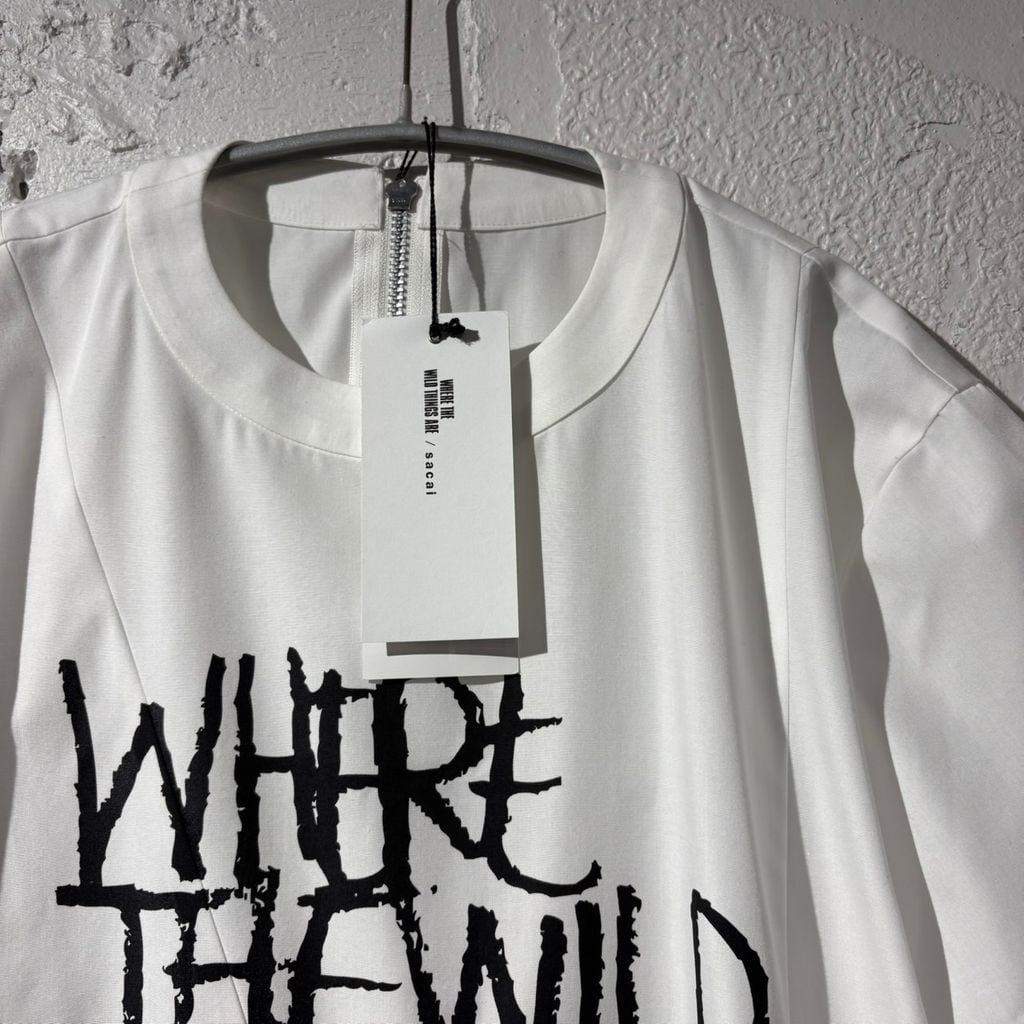 sacai サカイ 25SS WHERE THE WILD THINGS ARE Poplin Dress