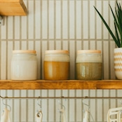Pottery Canister