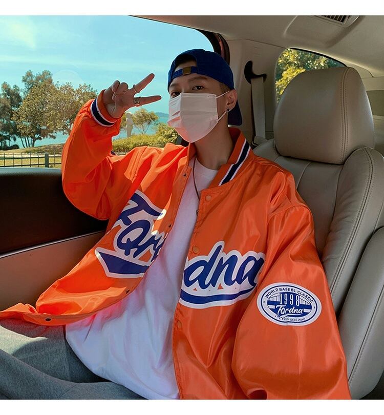 アウター 男女兼用 ハイストリート香港スタイルのスポーツベースボールジャージ j Yochico 独自のストリートトレンドを定義づけましょう