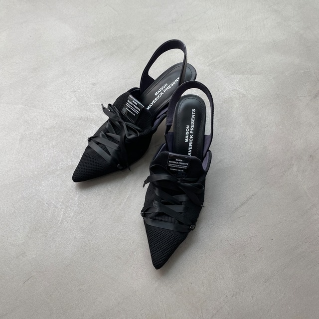 【受注予約：7月上旬入荷予定】special edition sneaker heel/black