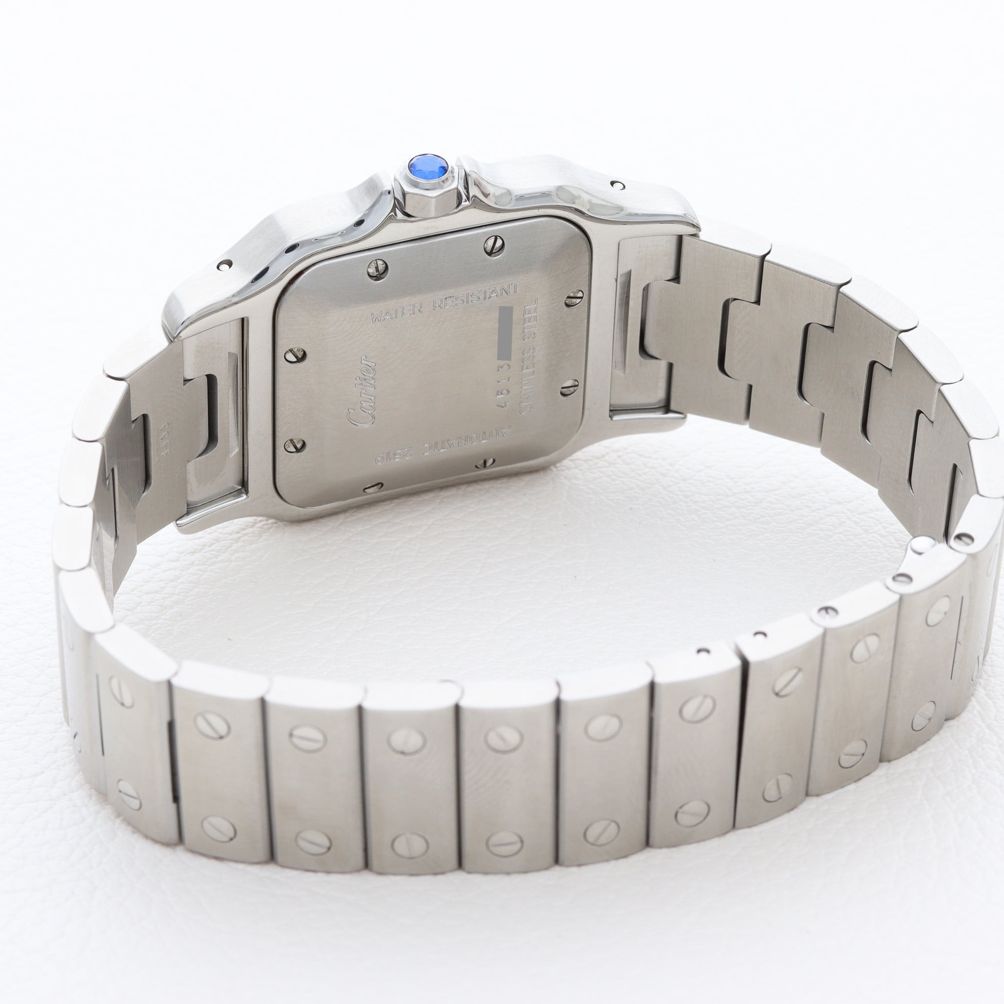 カルティエ サントスガルべ LM SS 限定モデル ギョーシェ 後期型