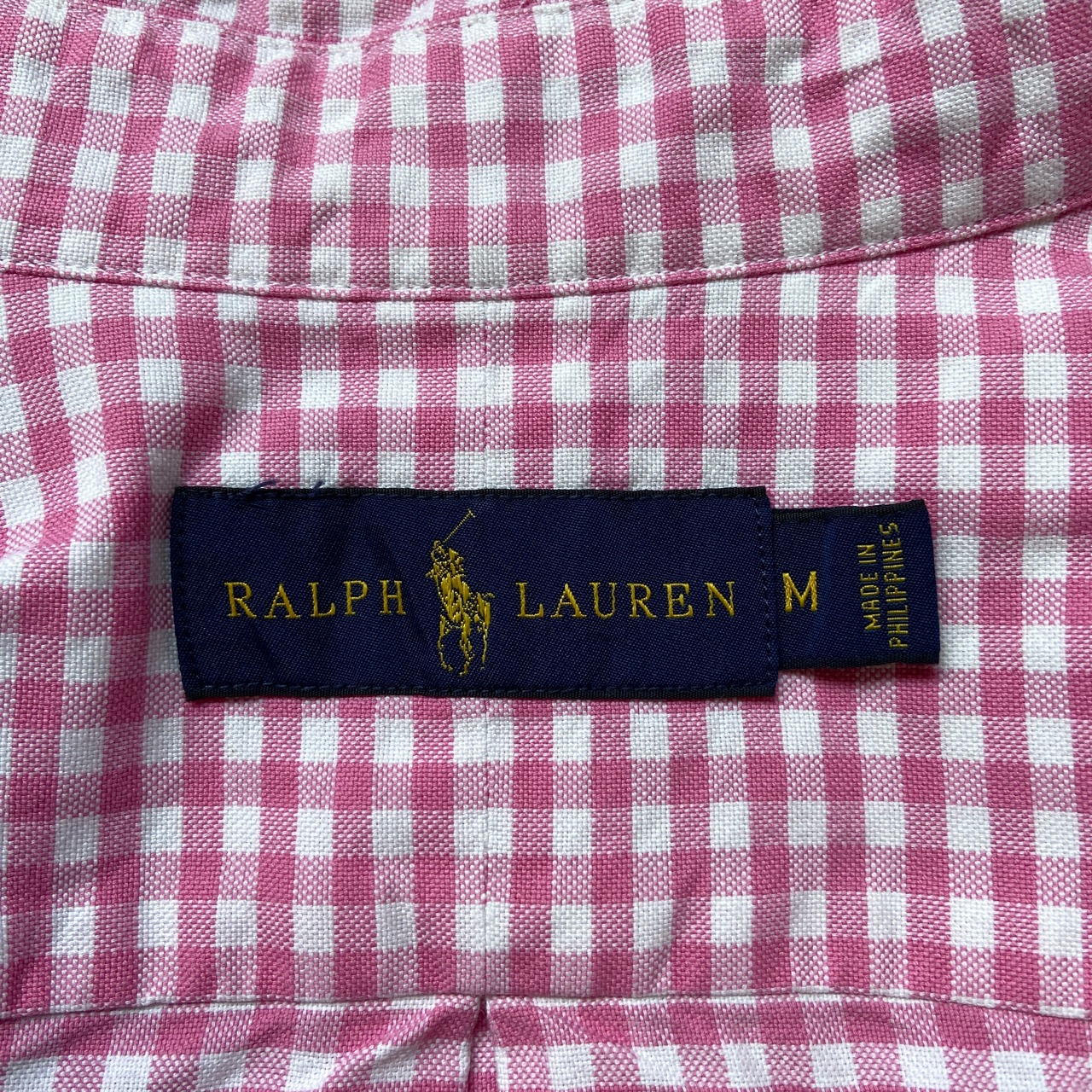Ralph Lauren ラルフローレン ボタンダウンシャツ メンズM 古着 B.D 