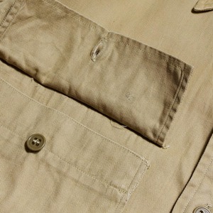 【before half century Vintages(ビフォーハーフセンチュリーヴィンテージ)】Gayson 60's VINTAGE WORK SHIRTS ガイソン 60年代ヴィンテージワークシャツ マチ付き