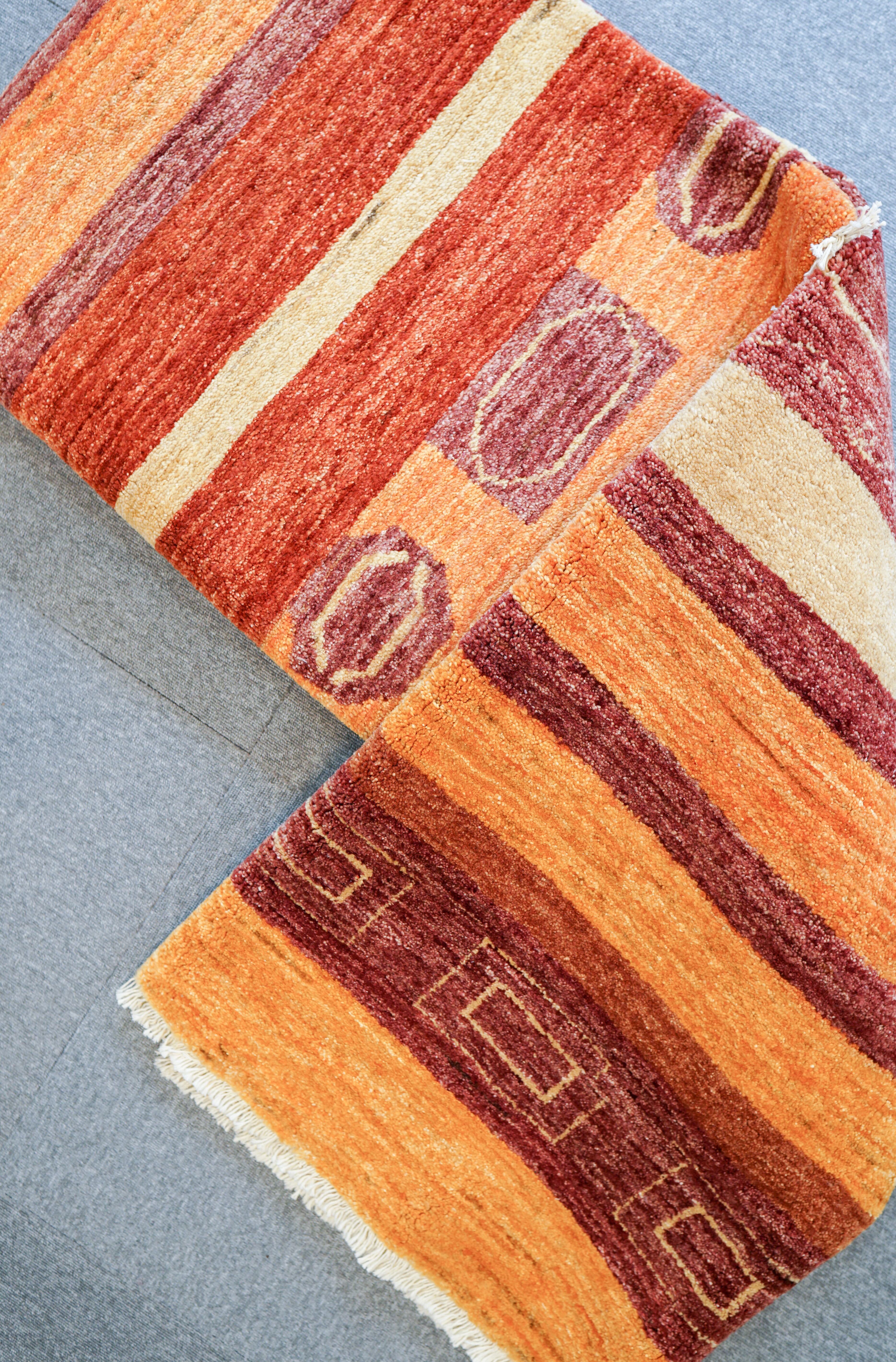 パキスタン ガズニウール size:244×172cm 遊牧民 手織り絨毯 | Decorworks