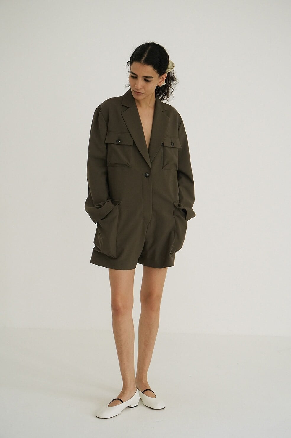 CLANE MILITARY SHORT ALL IN ONE