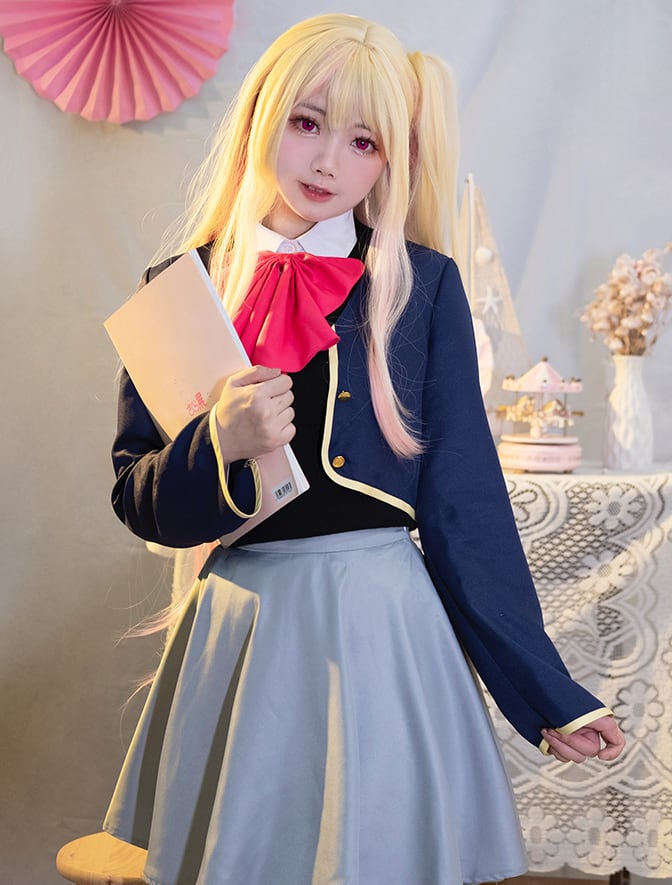 Sサイズ 推しの子  星野ルビー 陽東高校制服 コスプレ衣装 7点セット