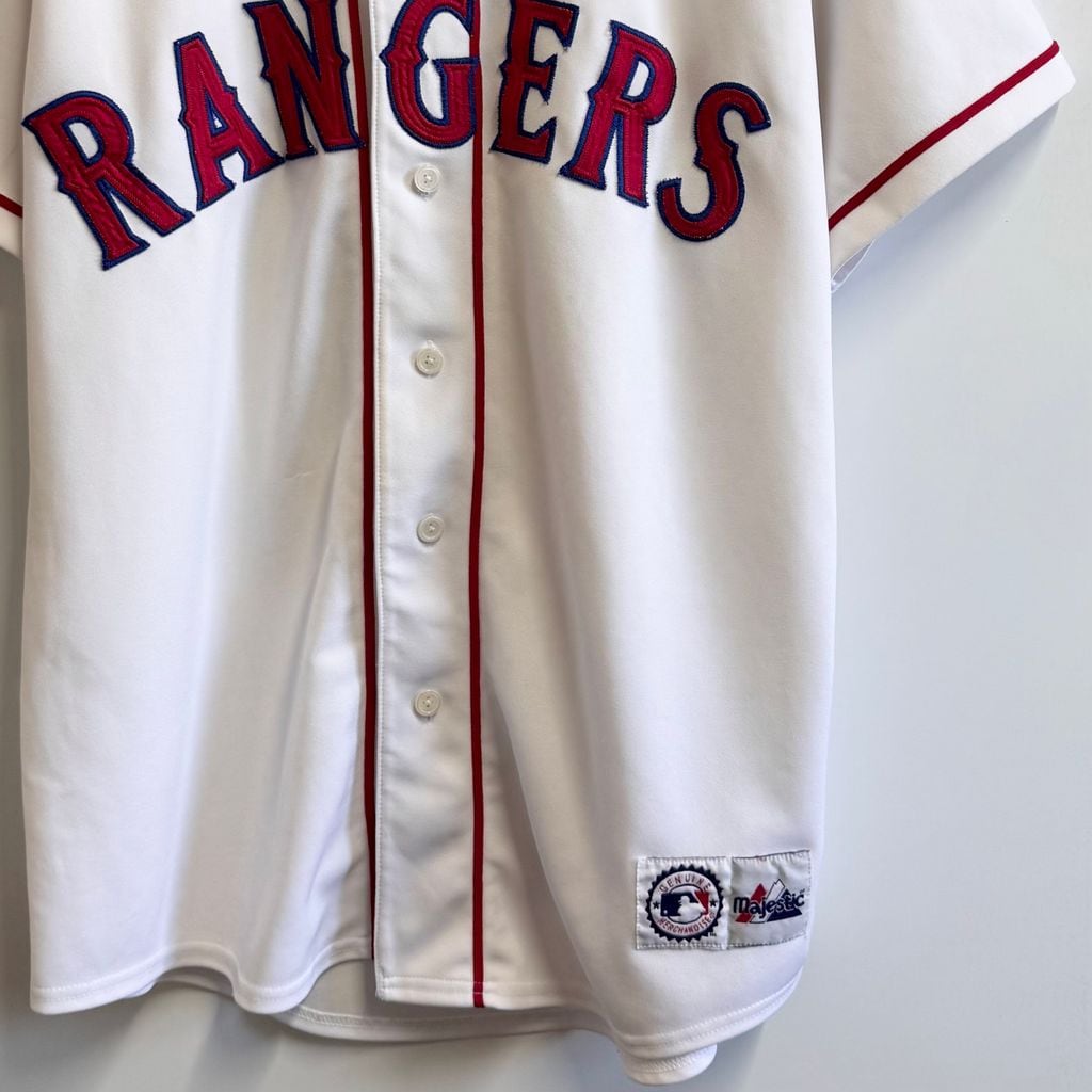Majestic マジェスティック テキサス レンジャーズ MLB ゲームシャツ