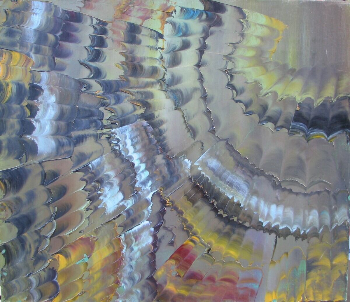 ☆大澤哲郎「忘却の淵」to-482 F50号油彩 初期作 第26回全日本学生油絵