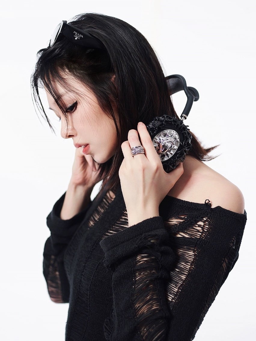 病みかわいい 髑髏 airpodsmaxカバー 個性的AirPods Max ケース