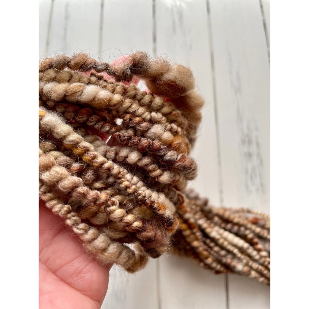 アートヤーン  手紡ぎ糸【21-1205】