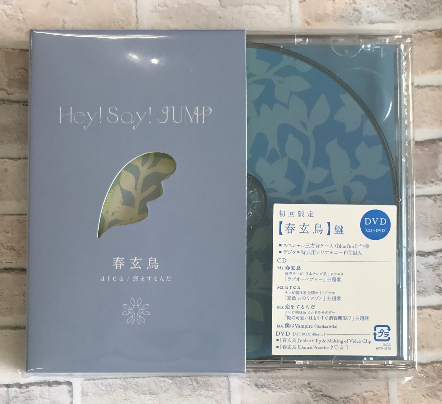 Hey! Say! JUMP シングルCD a r e a/恋をするんだ/春玄鳥