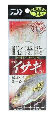 快適船イサギ アジ仕掛け 3本針2セット入り 11/12−3 | 東海つり具