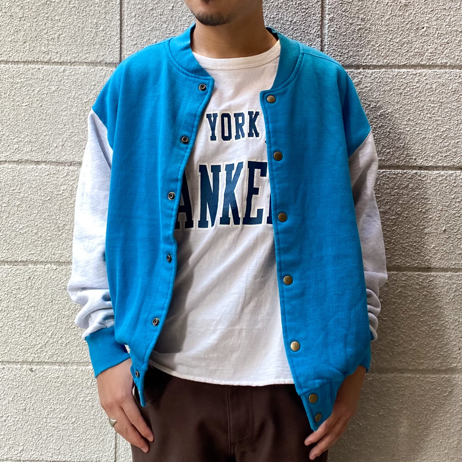 90's Russel Athletic Full Snap Cardigan / ラッセルアスレチック