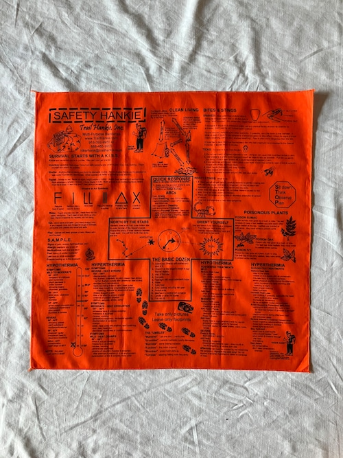 TRAIL HANKIE SAFETY HANKIE BANDANA 1