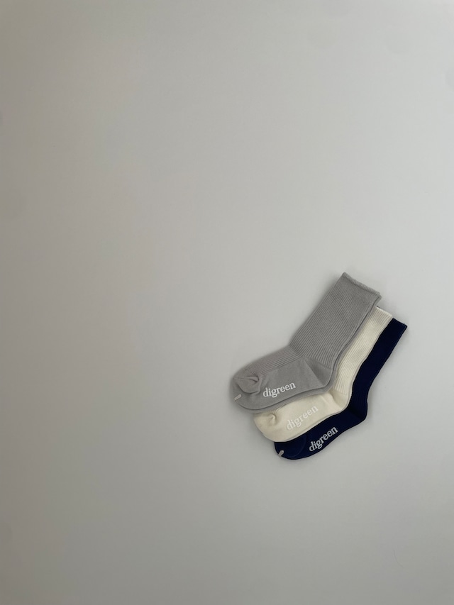 Mラス1《即納》送料無料 【digreen】cobalt socks set