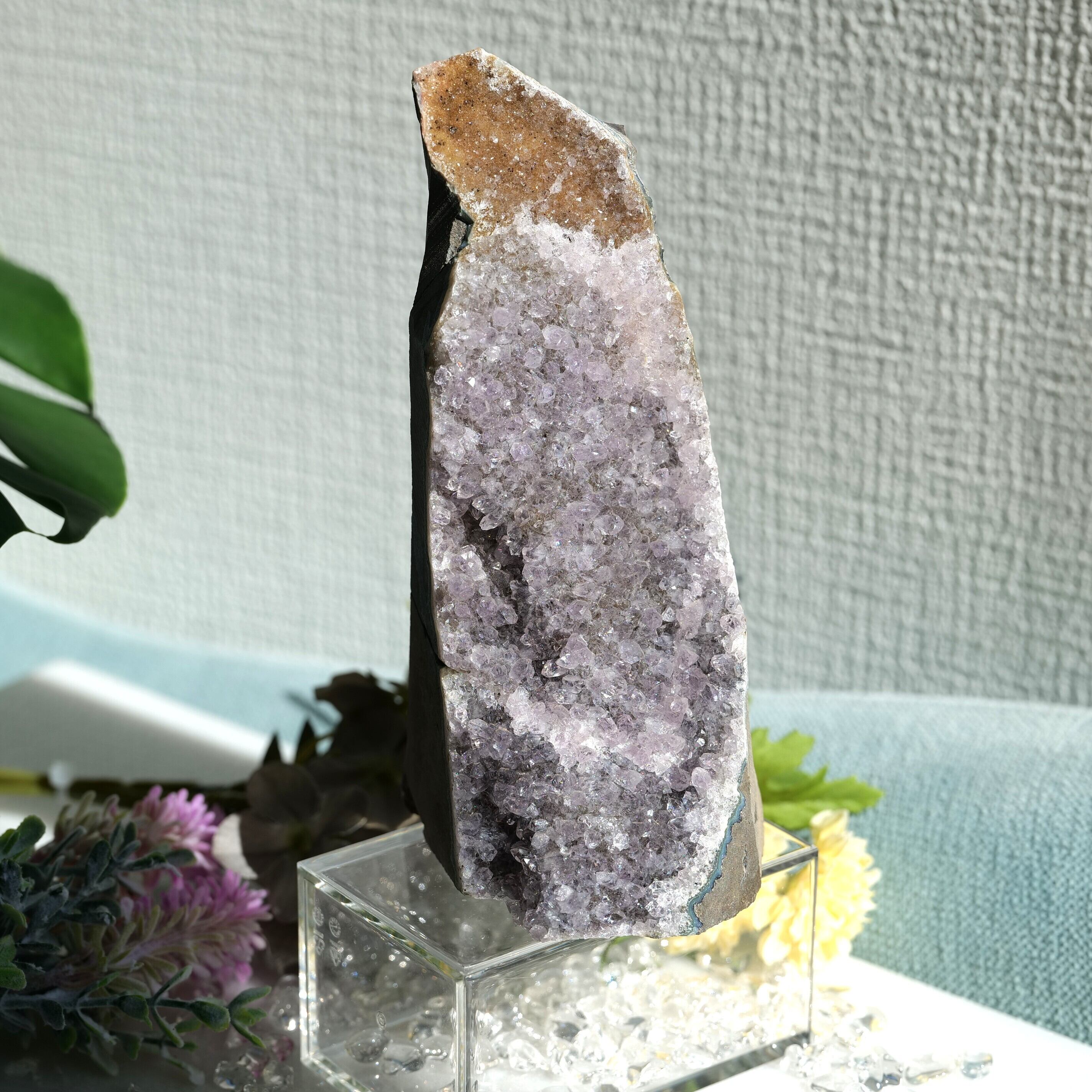 【やさしく包み込み、心を癒す】ラベンダーアメシストカペーラT25_5