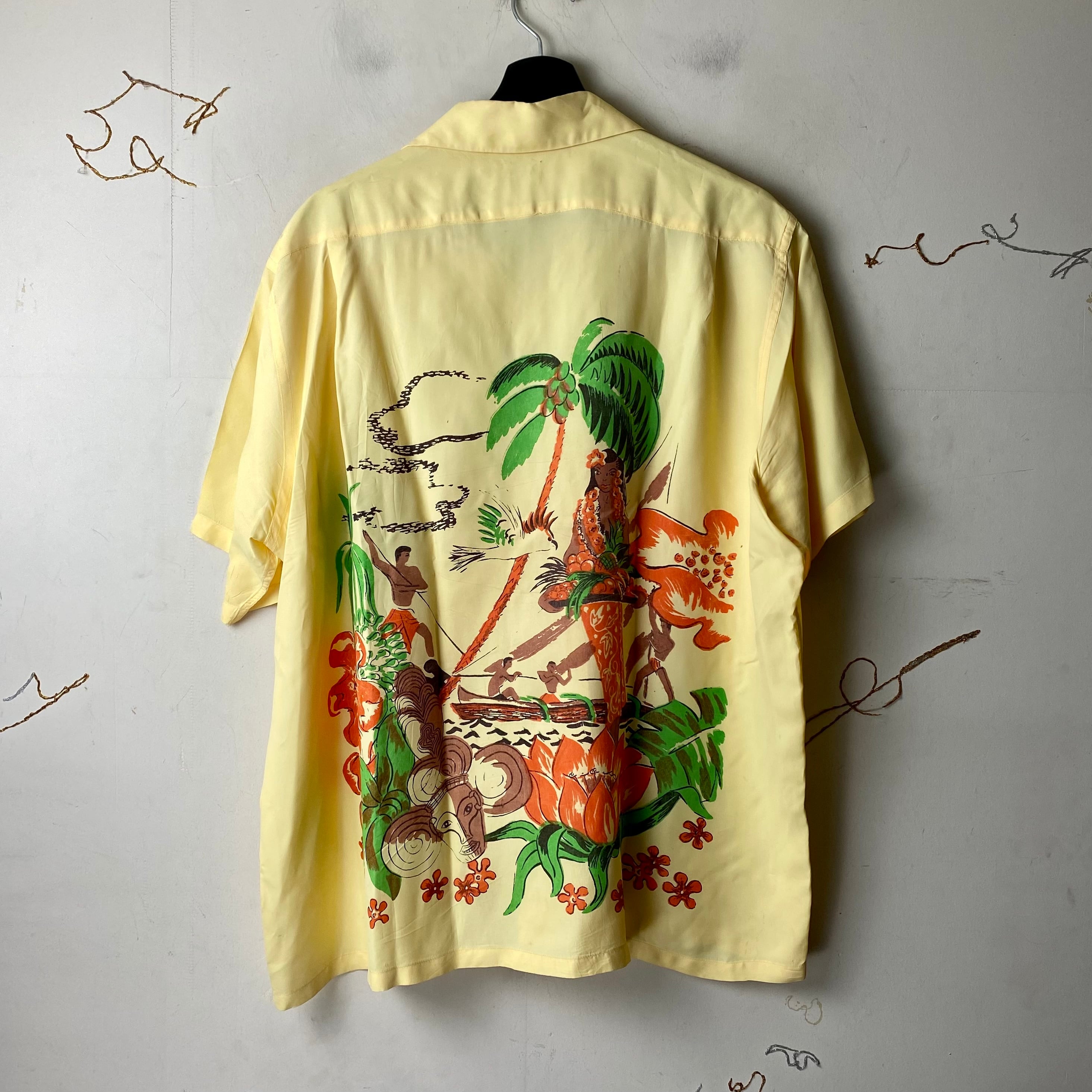 vintage 1950's ENSENADA hawaiian shirt 