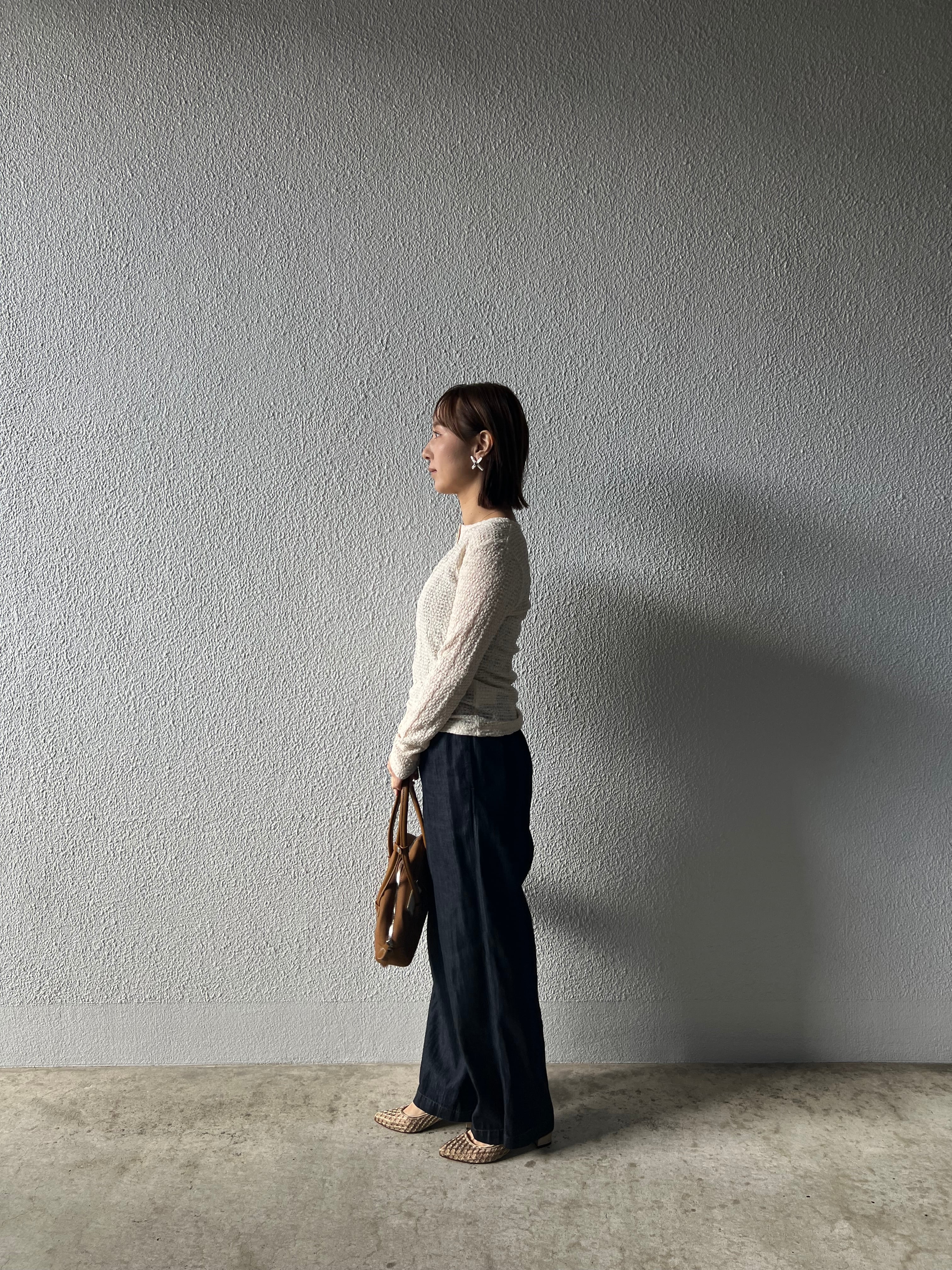 【PASSIONE】ウエストイージーライトオンスデニム　616605