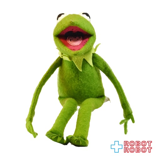 カーミット マペッツ 15インチ ぬいぐるみ人形 1976 フィッシャープライス ※難有り