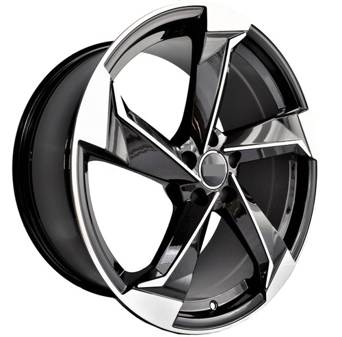 20インチ Black ホイール ( 4本セット ) アウディ TT 2019~2025 -DFO-1222-2