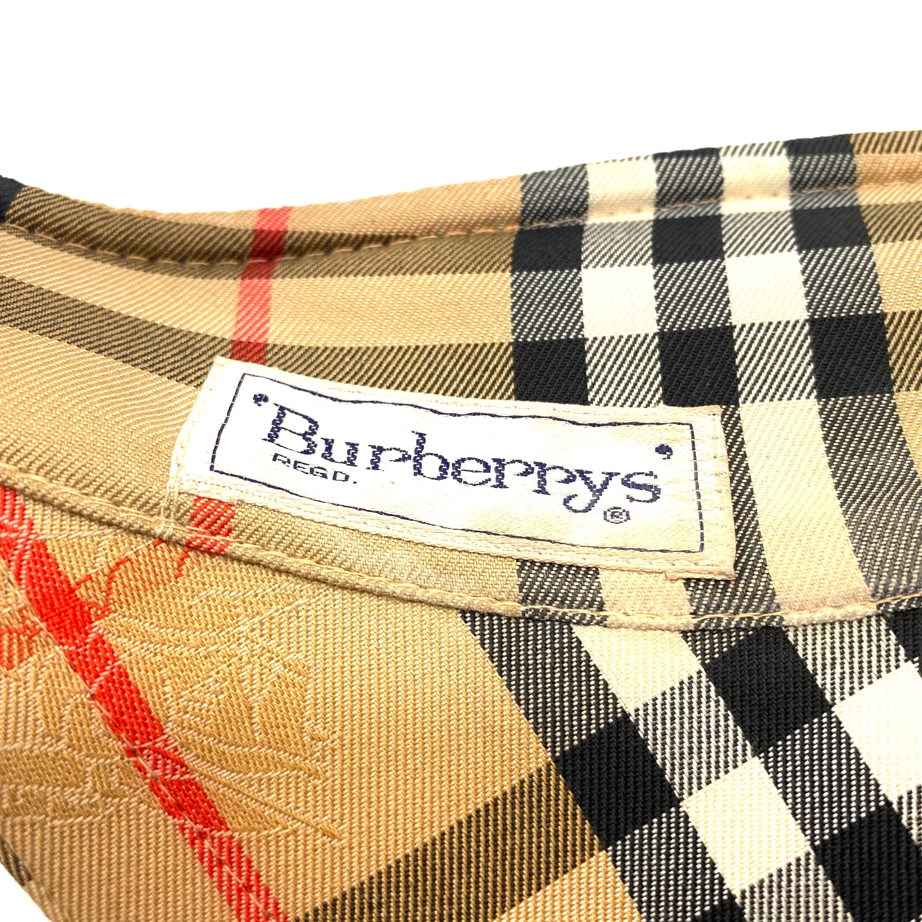 Vintage Burberrys Visor Nova Check / ヴィンテージ バーバリーズ 