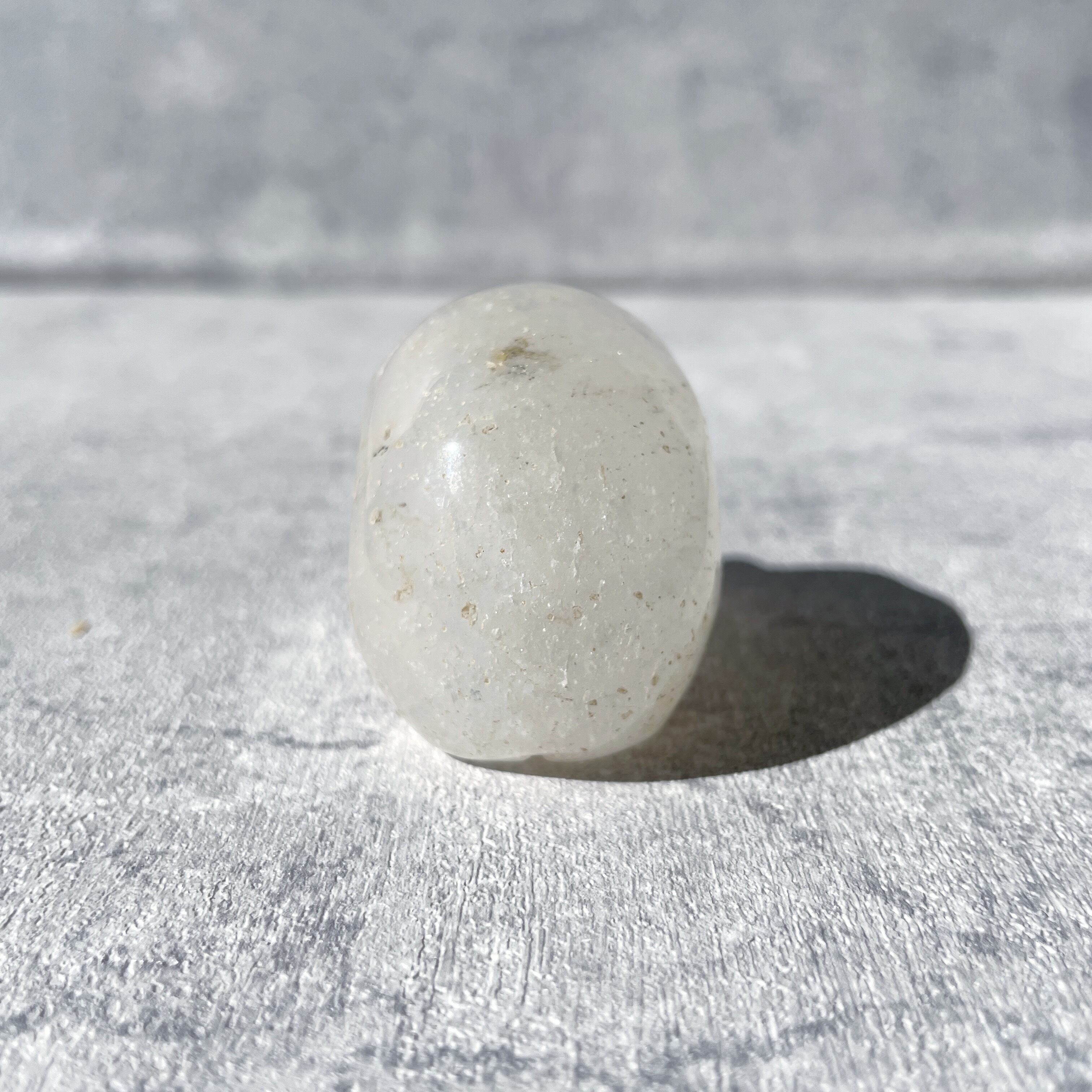【天然石】クリアクォーツ スカル ♡虹入り♡クリアクォーツ スカル01◇Clear Quartz Skull◇天然石
