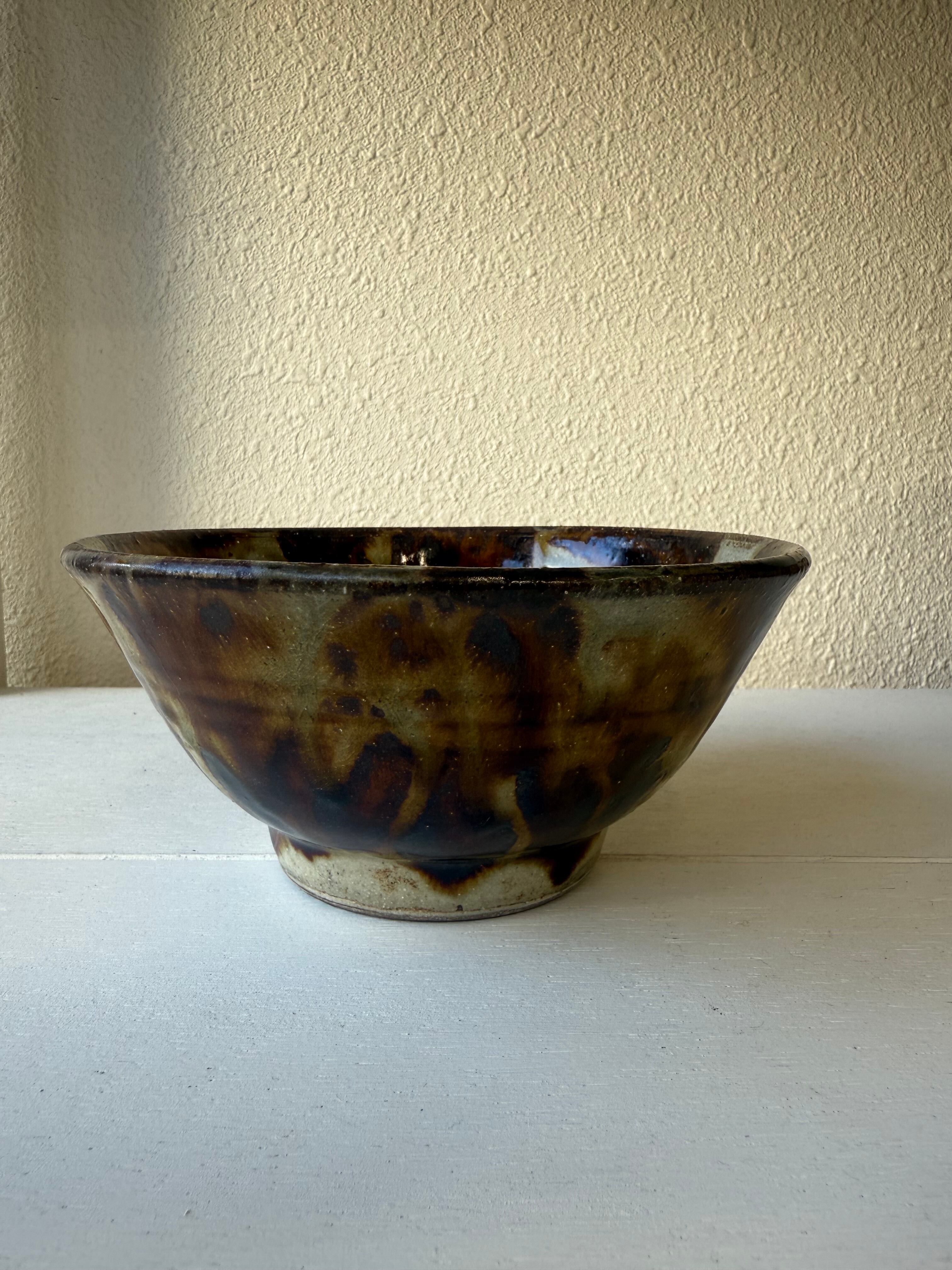 横田屋窯 5寸 まかい 飴