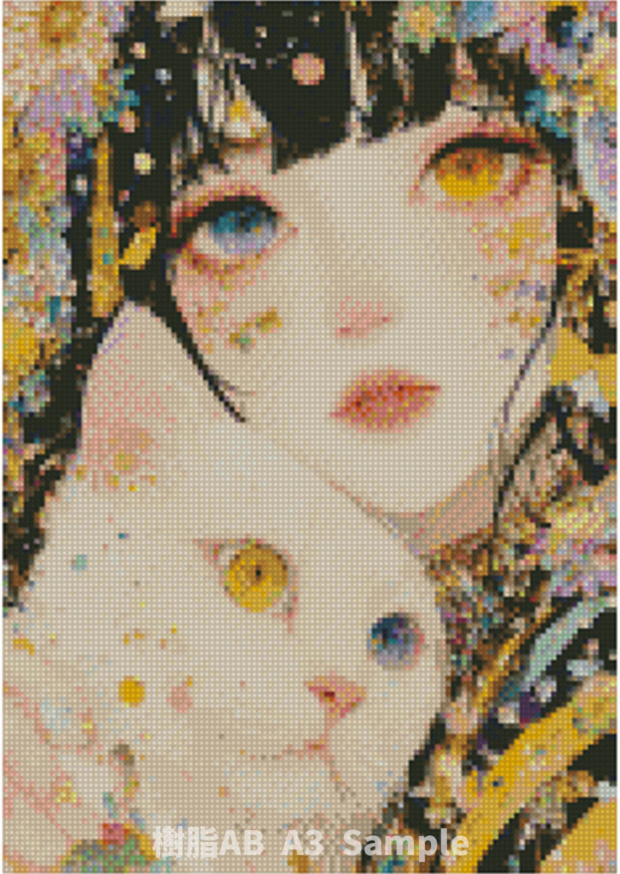 Michiyo　ダイヤモンドアート ダイヤモンドアート A3 Marron 0007 (通常/フルAB/フル樹脂AB