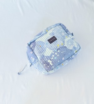 キルティングポーチ Lサイズ「星の砂」