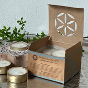06.アガーウッド |  Organic GOODNESS ソイワックスティーライトキャンドル / エッセンシャルオイル　全6種