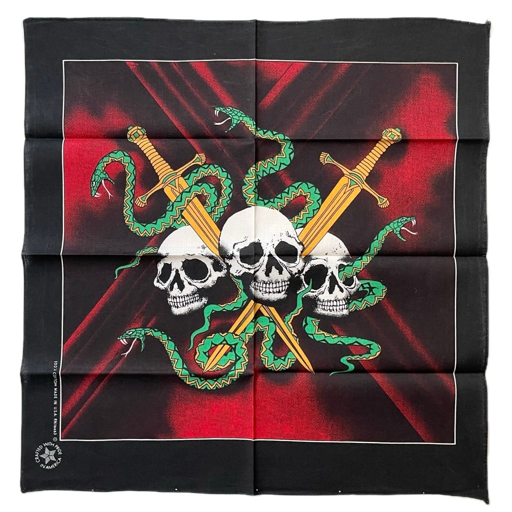 Deadstock】80-90s RN13960 ネイティブ ヴィンテージバンダナ | swallows