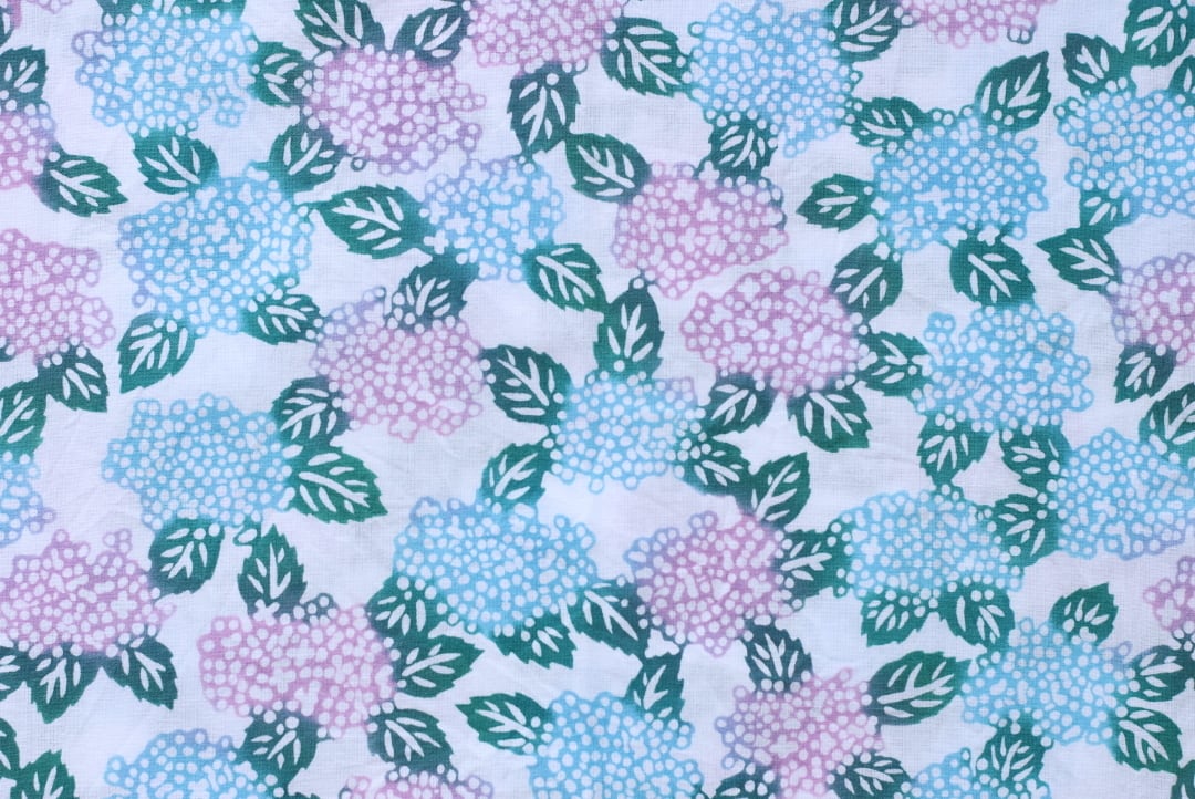 注染てぬぐい「紫陽花」