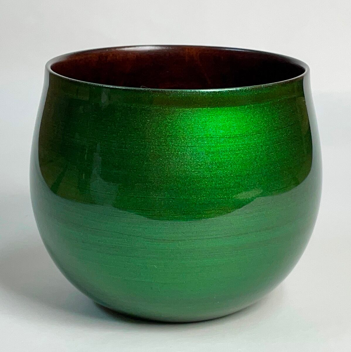 No.976 カップ、グリーン石 桜カップ Shizuku FRESH GREEN | Shippohdo Online Shop