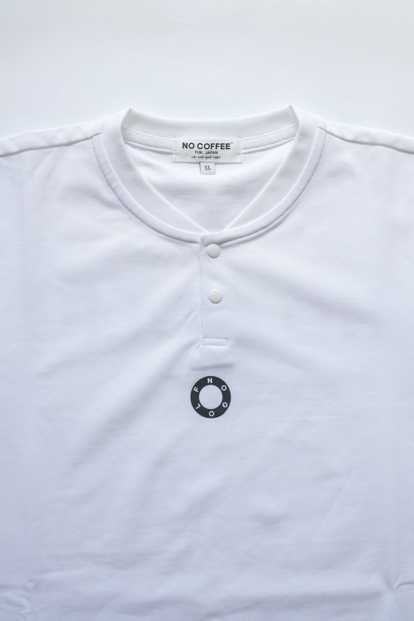 NO GOLF HENRY NECK POLO SHIRT S/S COOLMAX 2026S/S | NO COFFEE