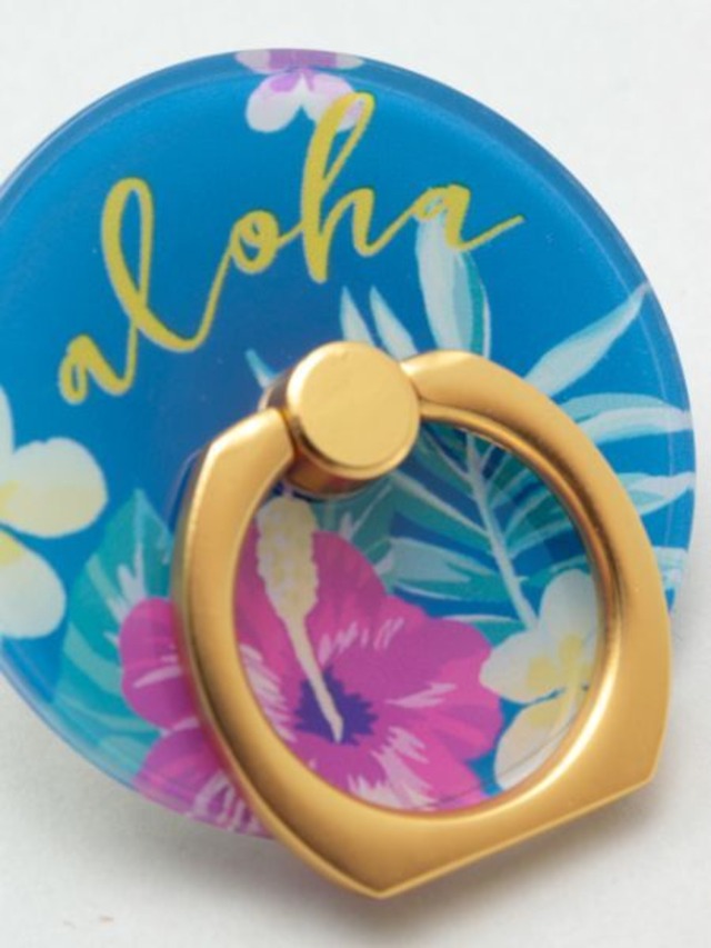 ハワイアンスマホリング BOTANICAL (ハワイ) Luana Hawaiian