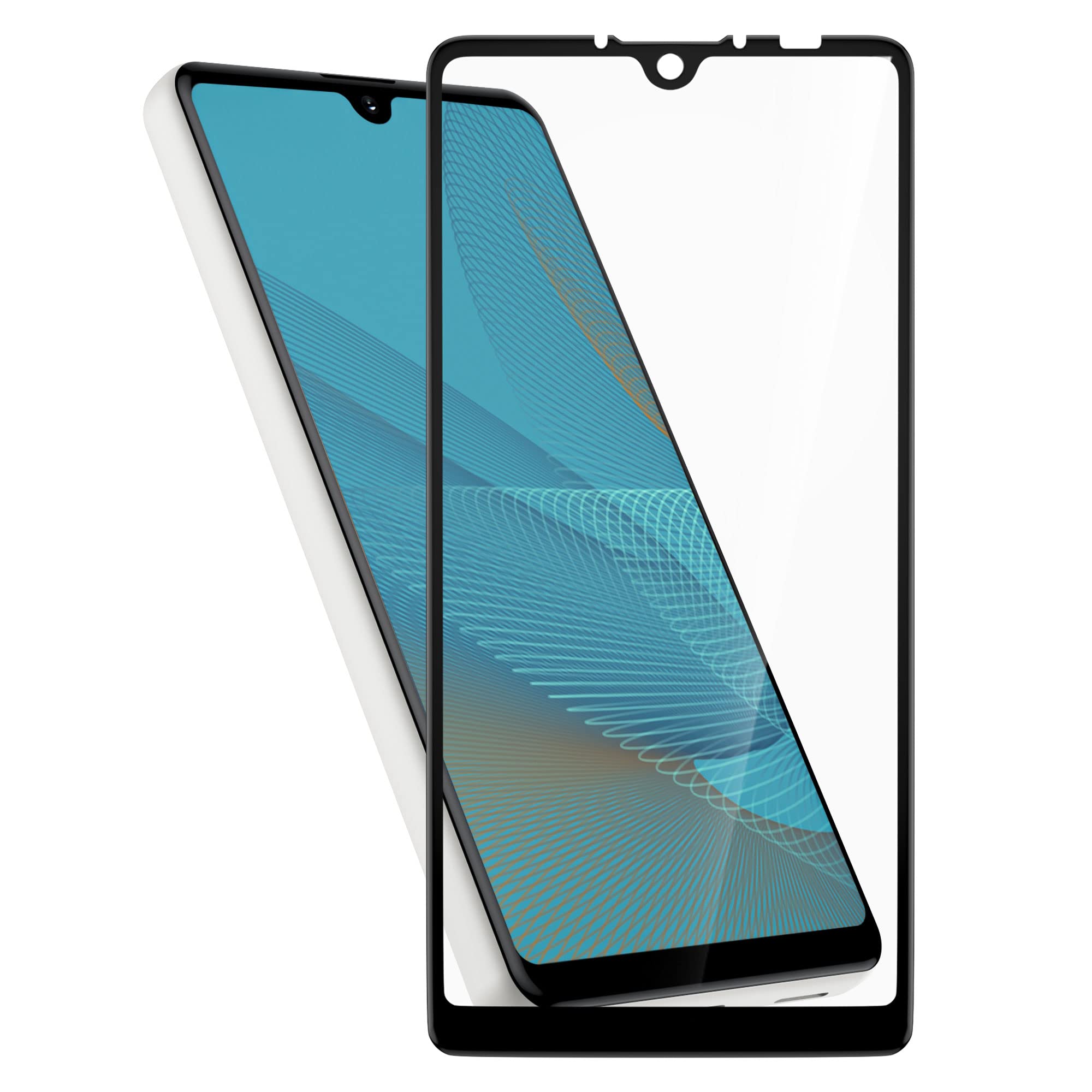 Hy+ Xperia Ace II フィルム SO-41B ガラスフィルム W硬化製法 一般ガラスの3倍強度 全面保護 全面吸着 エクスペリアエース2 SO41B