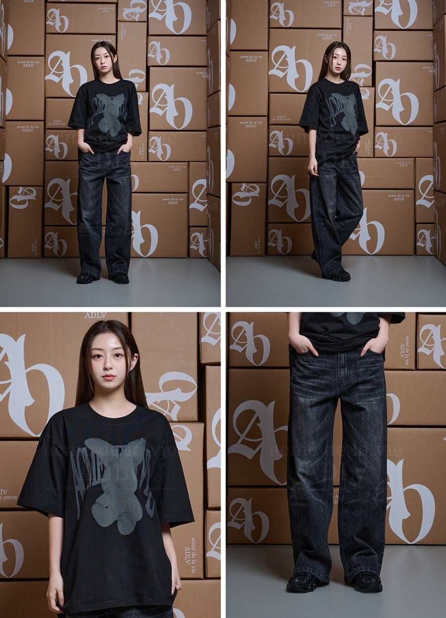 ☆SEVENTEEN ジョンハン 着用！！【ADLV】HALFTONE DOT LAYER FUZZY