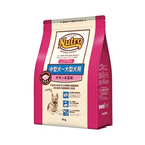 ニュートロナチュラルチョイス　チキン＆玄米　中型〜大型犬用　エイジングケア　４ｋｇ