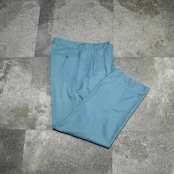 drape silhouette rayon blend 3tuck slacks emerald green