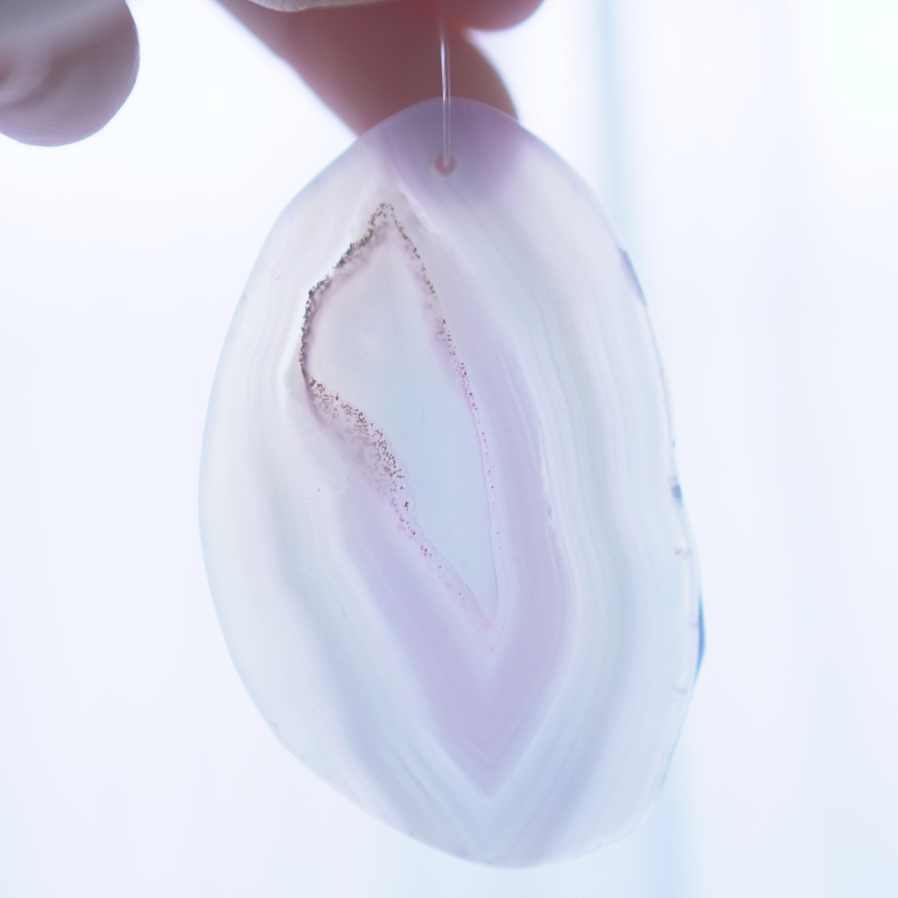 Winter Morning 03 - アゲートヒーリングチャイム / Agate Sun Catcher Wind Chime 368