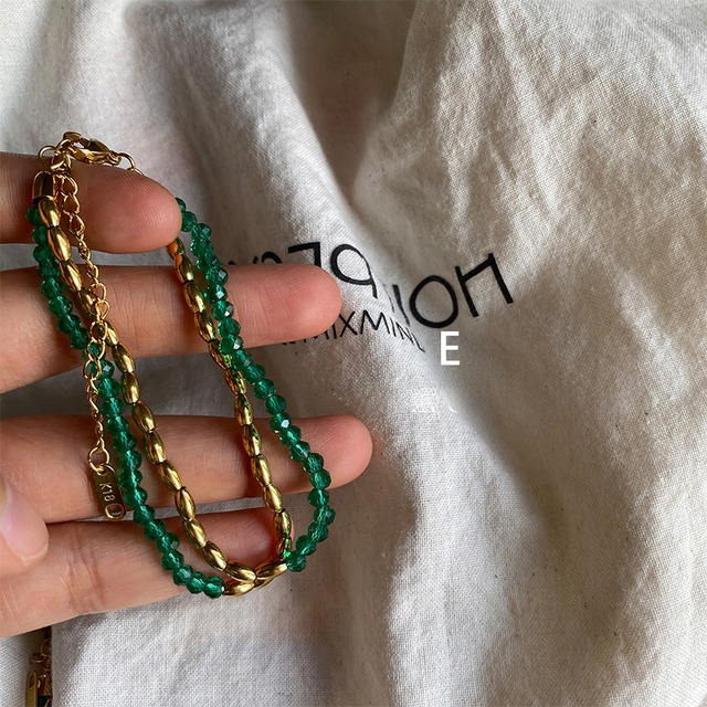 CHAIレトロな彩色ビーズブレスレット 6s